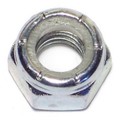 Midwest Fastener Nylon Insert Lock Nut, 5/16"-18, Steel, Grade 2, Zinc Plated, 100 PK 03650